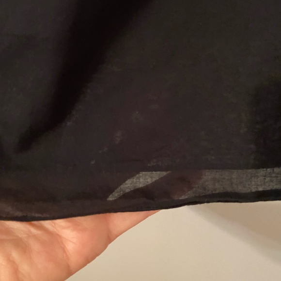 C WONDER Cotton tie neck blouse - Picture 7 of 7